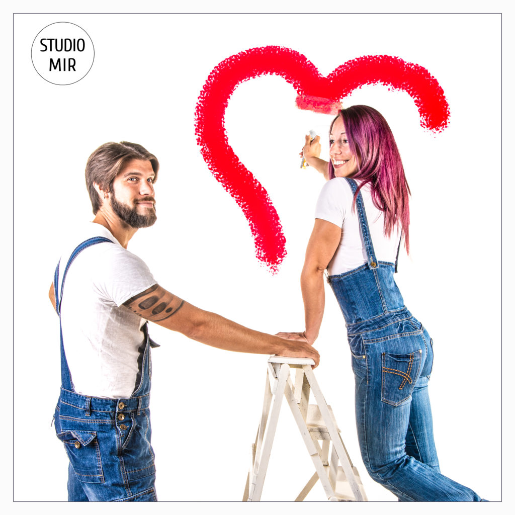 Shooting en couple en Studio proche de Paris