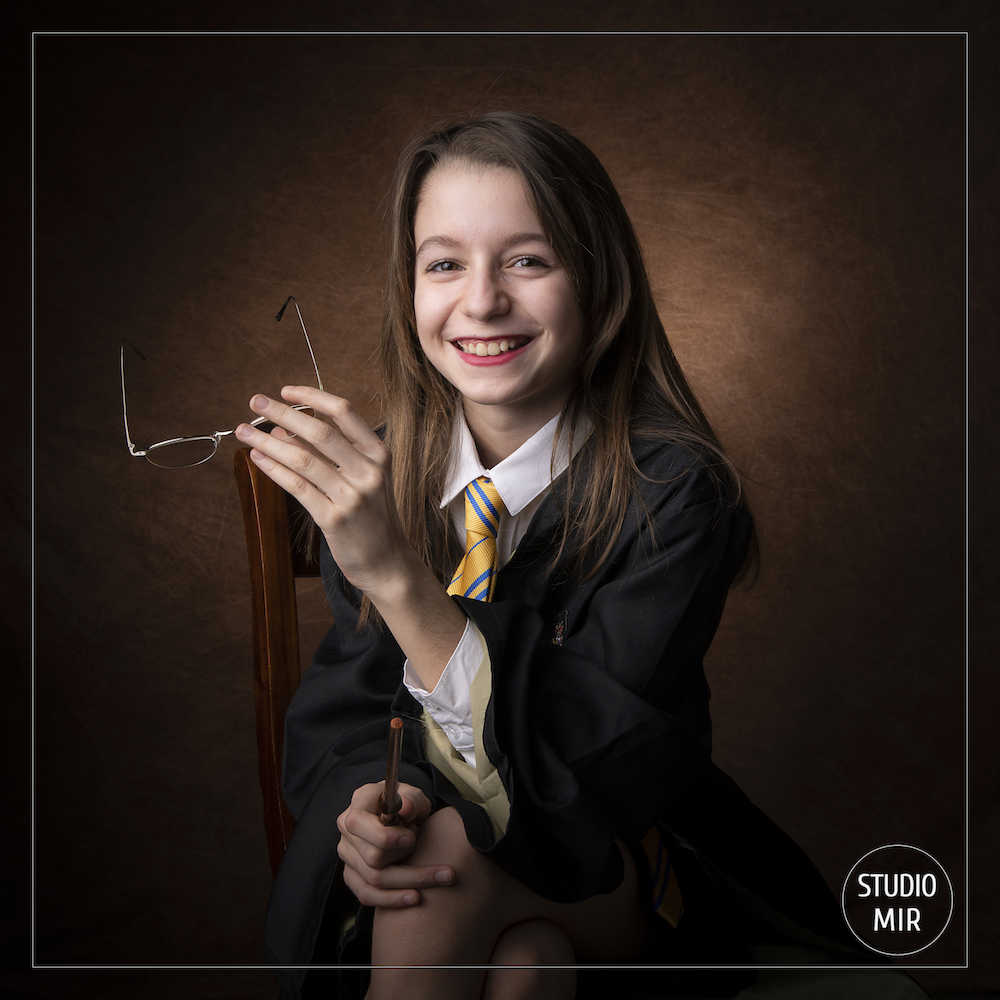 Photographe en studio : Portrait ado Harry Potter dans le Val de Marne