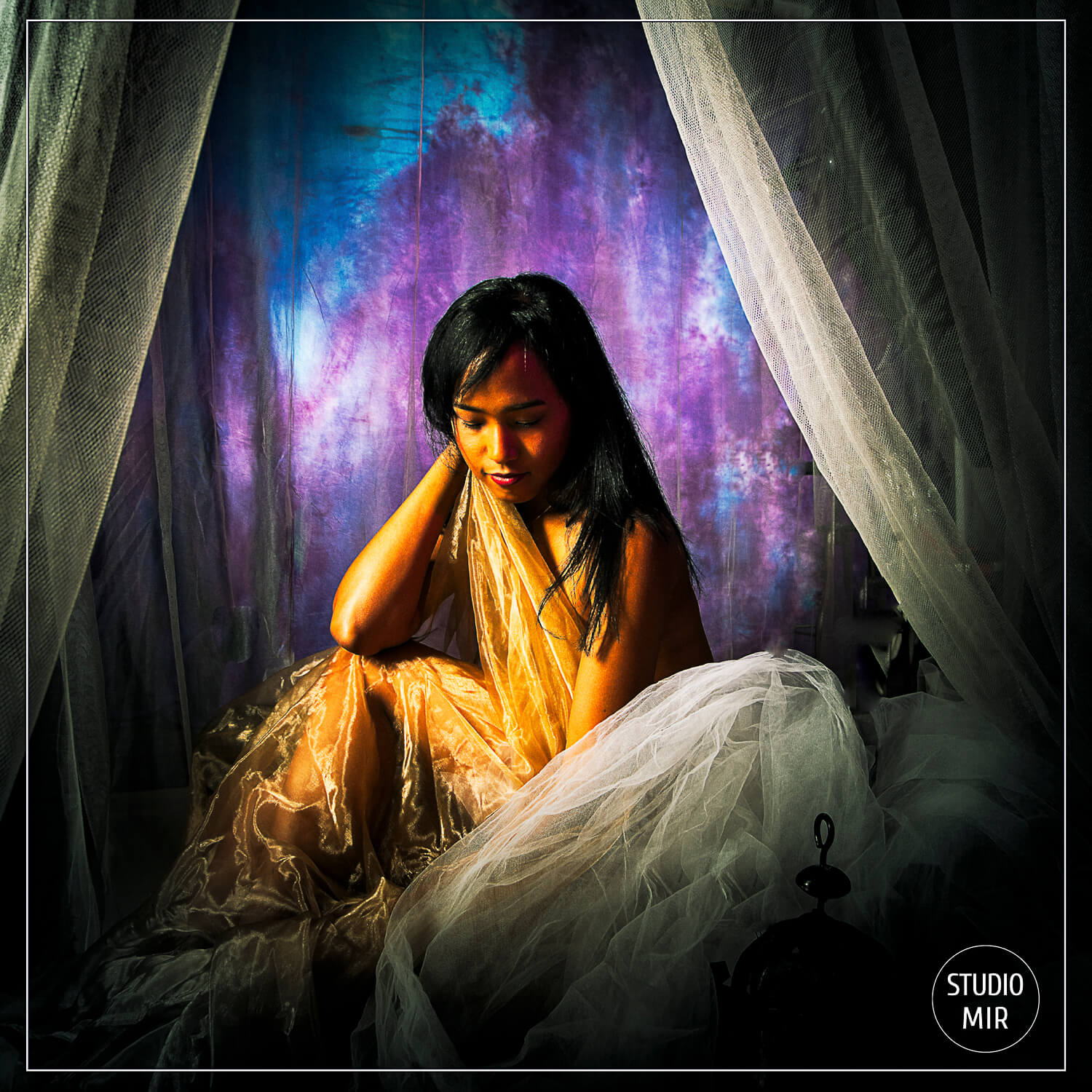 Photographe en studio : Séance photo aux inspirations orientales dans le Val de Marne