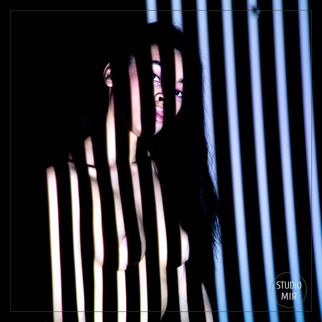 Shooting photo projection sur corps près de Paris