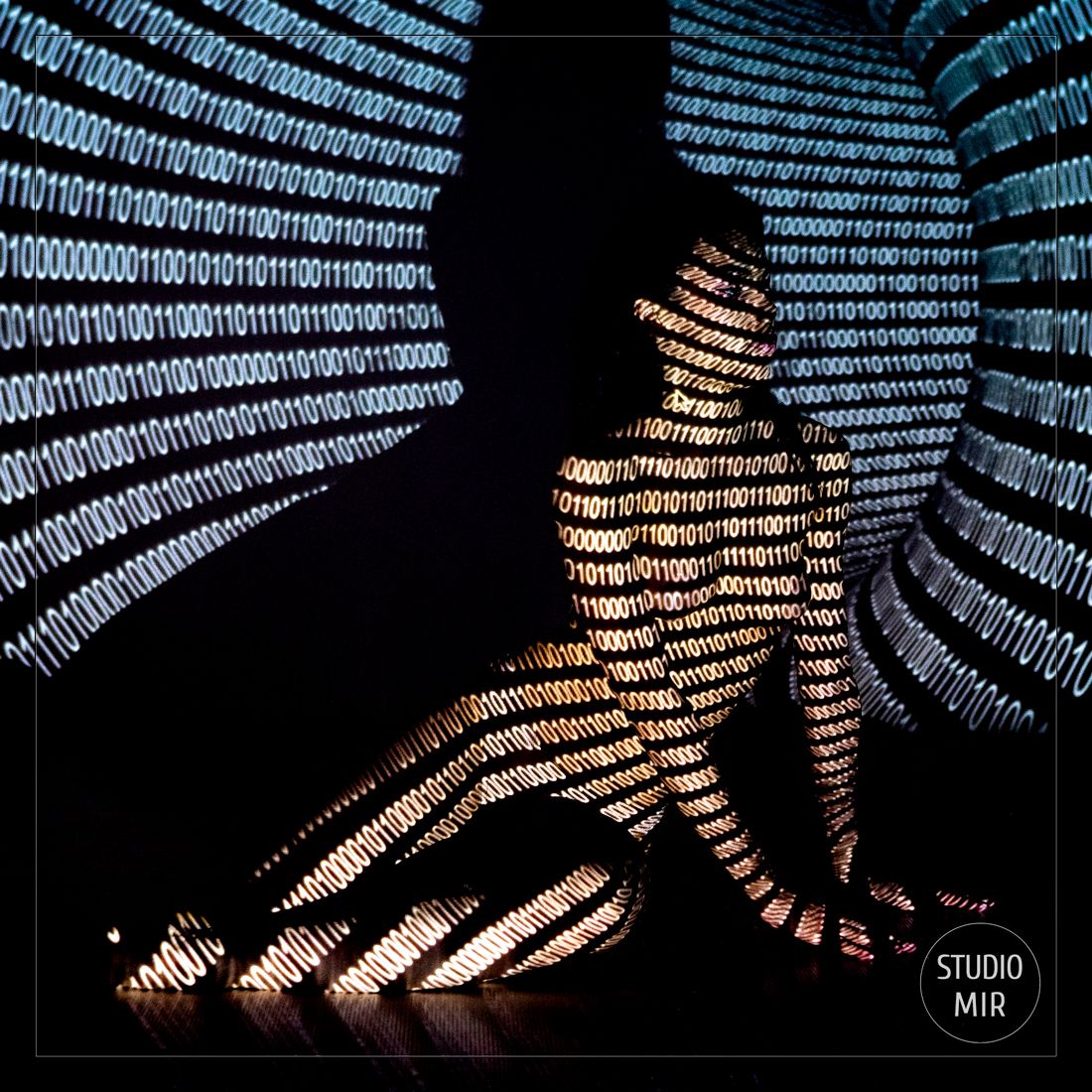 Photographe Boudoir : Projection de motifs sur le corps près de Paris