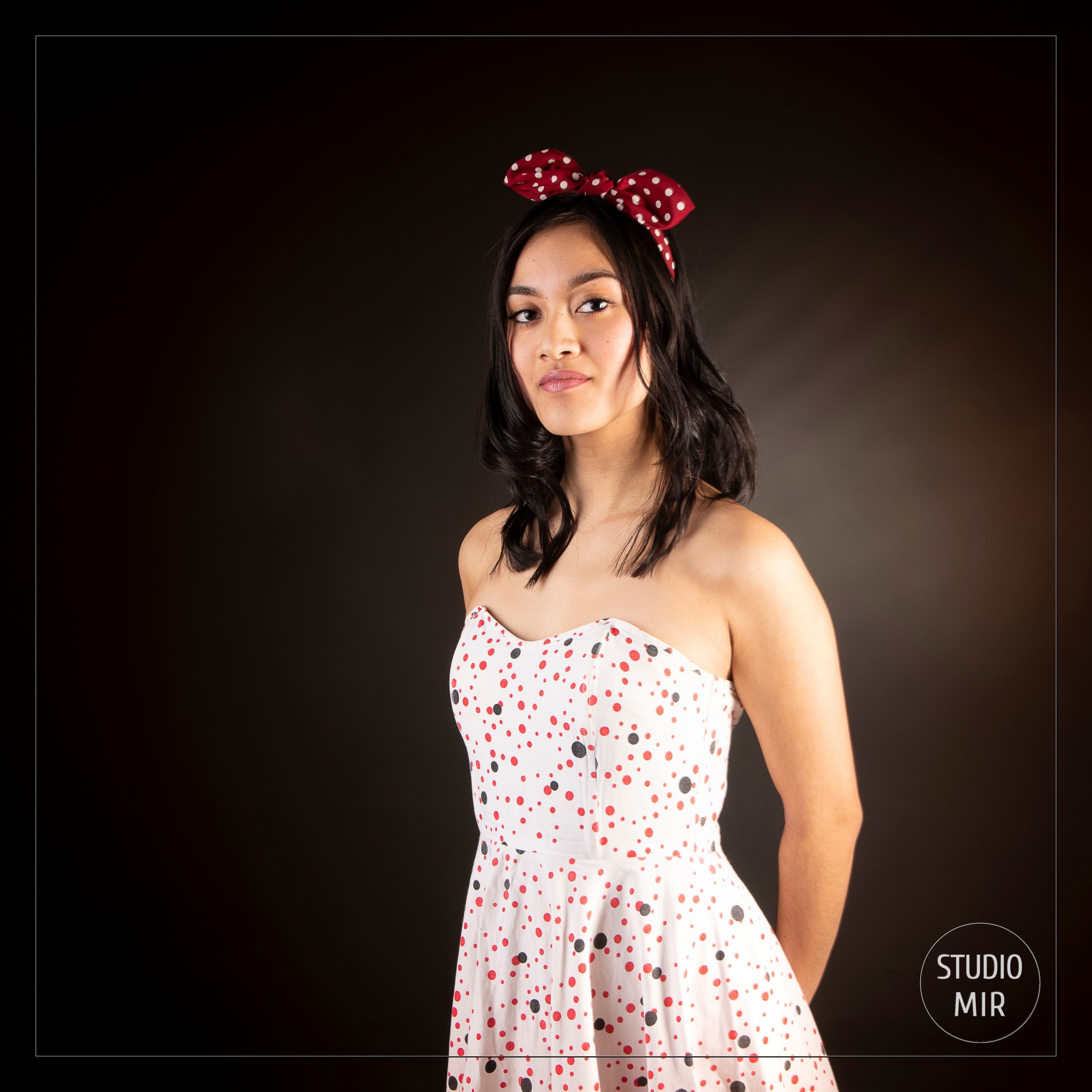 Photographe en studio : Shooting photo à pois dans le Val de Marne