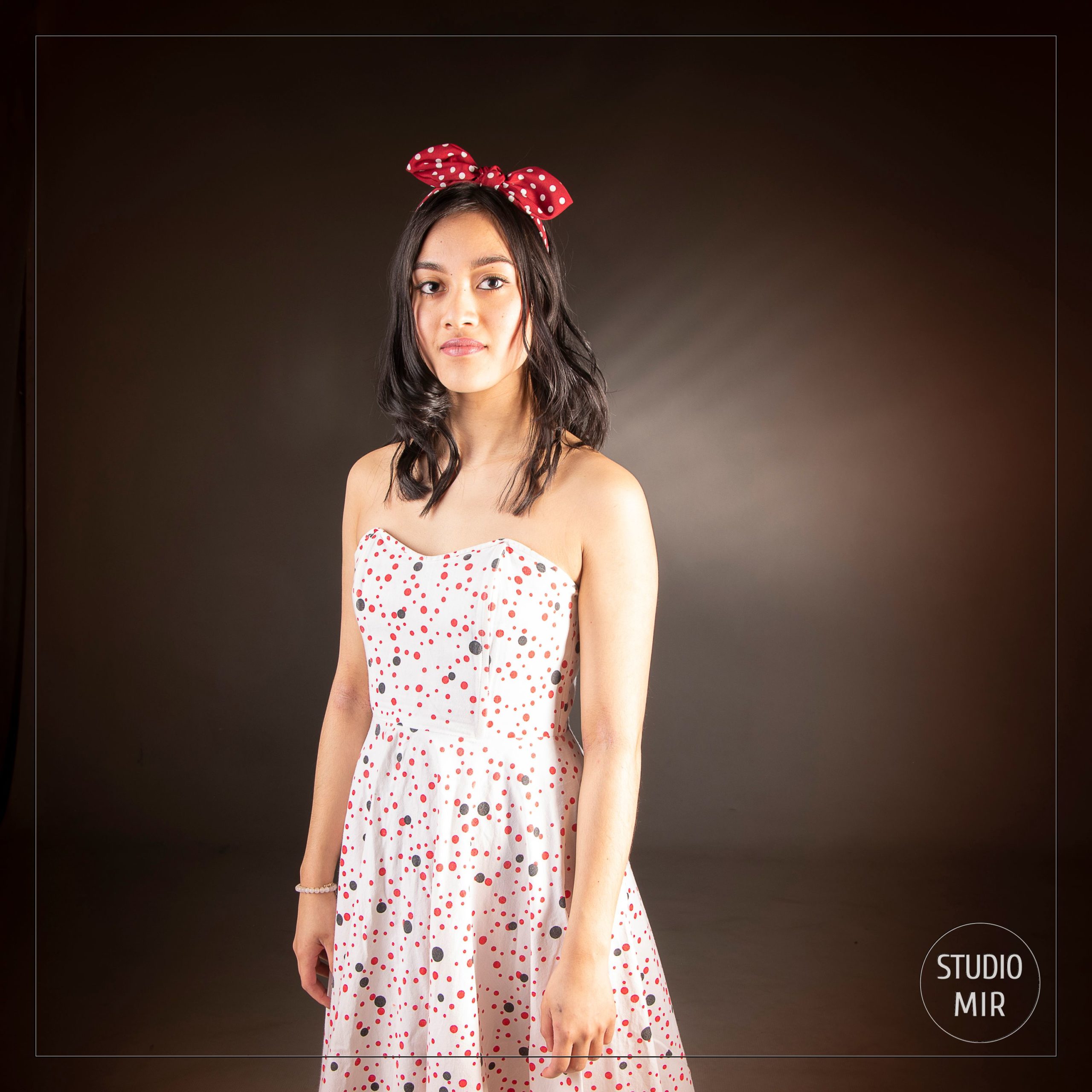Photographe en studio : Shooting photo à pois dans le Val de Marne