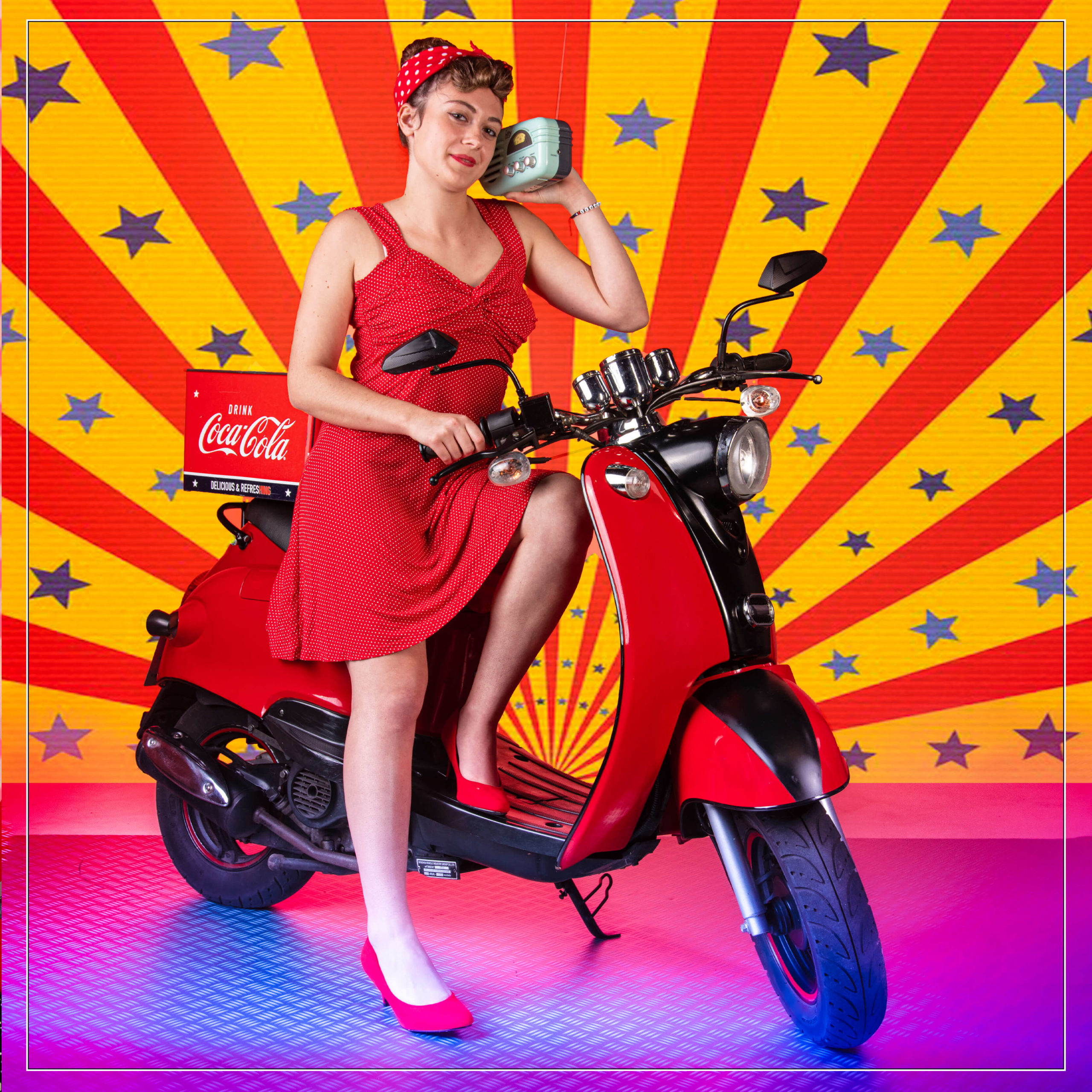 Shooting photo Pin up en studio dans le Val de Marne