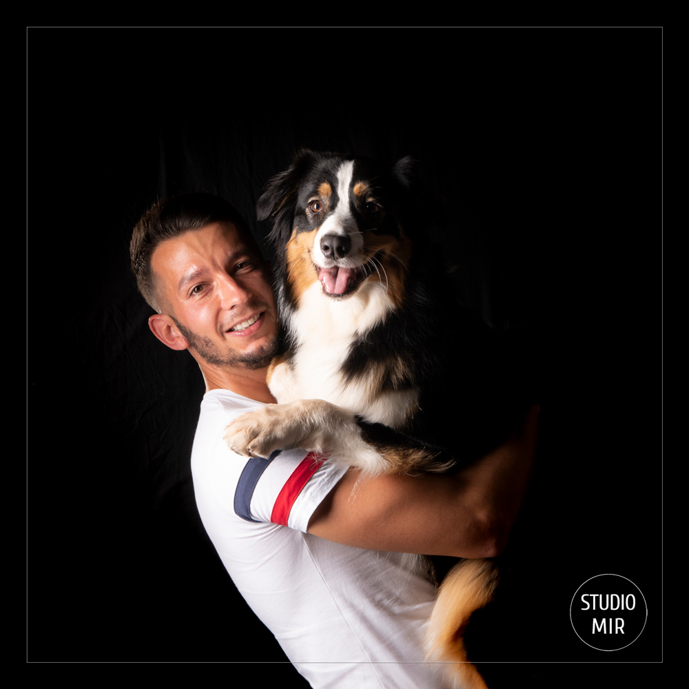 Shooting photo avec chien en région parisienne