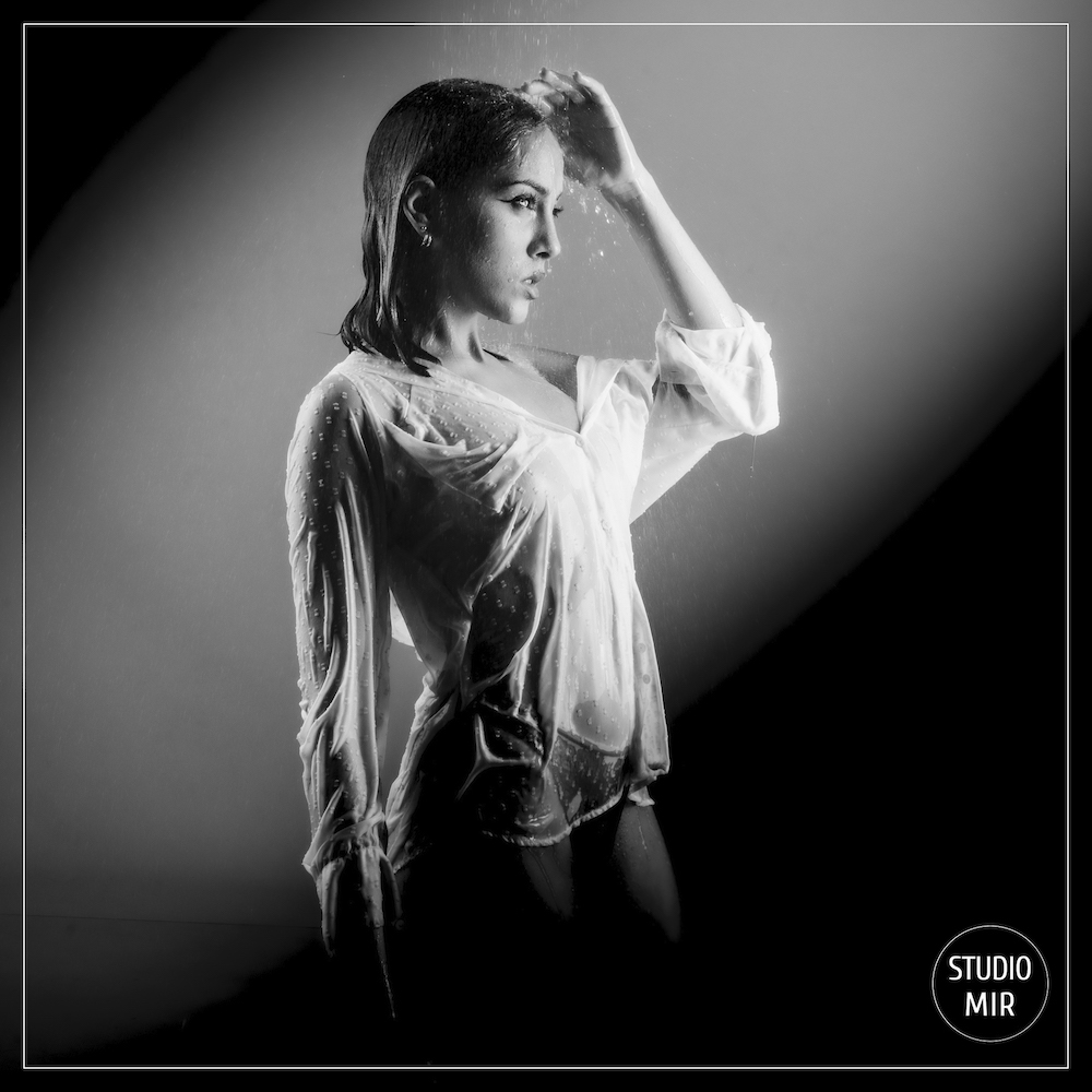 Photographe Boudoir noir et blanc dans le Val de Marne