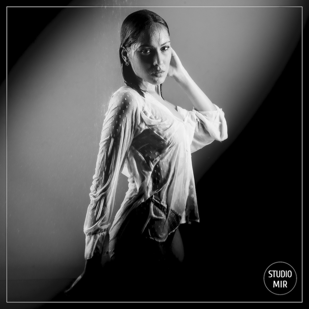 Photographe Boudoir noir et blanc dans le Val de Marne