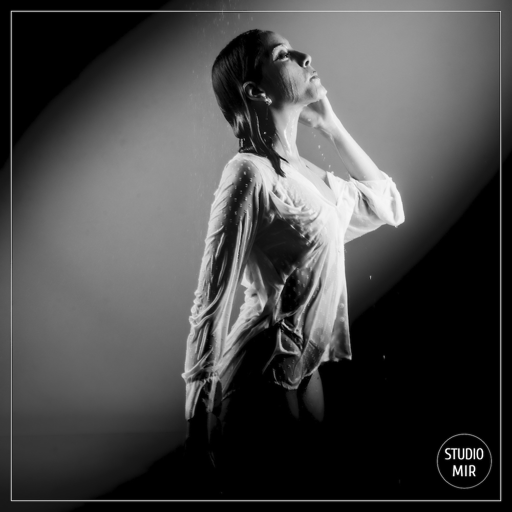 Photographe Boudoir noir et blanc dans le Val de Marne