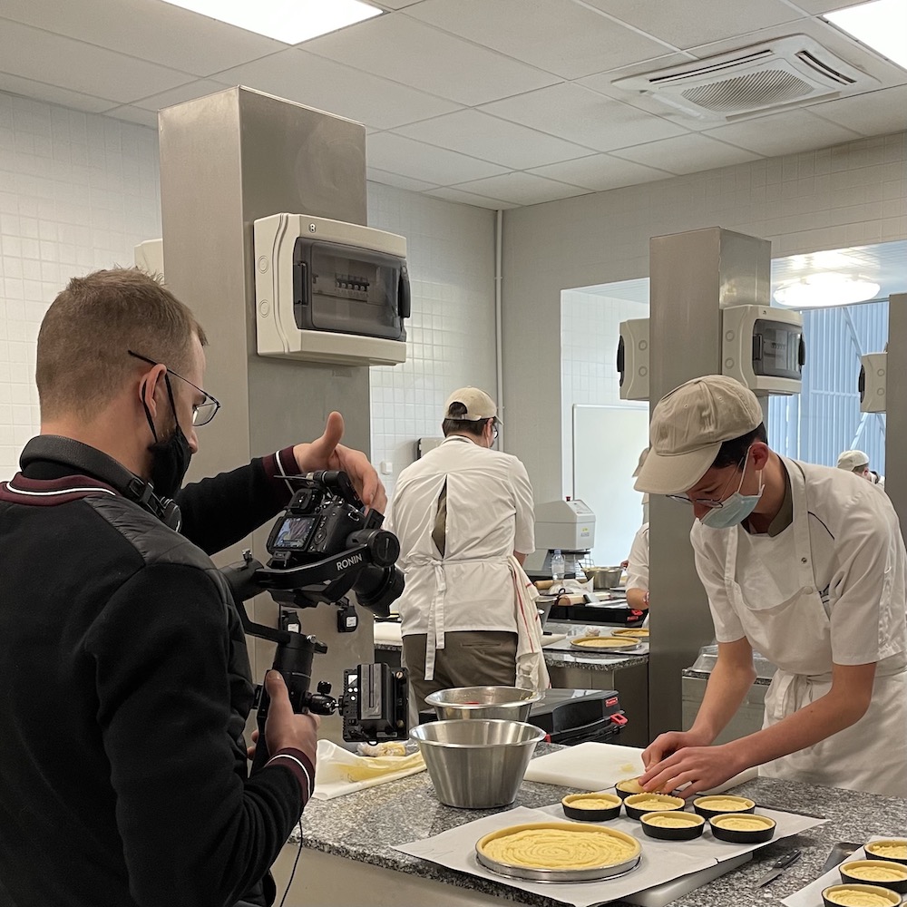 Vidéastes dans les hauts de France : Vidéo au lycée Hôtelier International de Lille