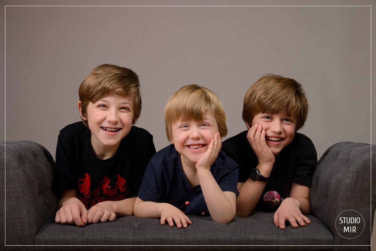 Shooting en famille dans un studio photo 94