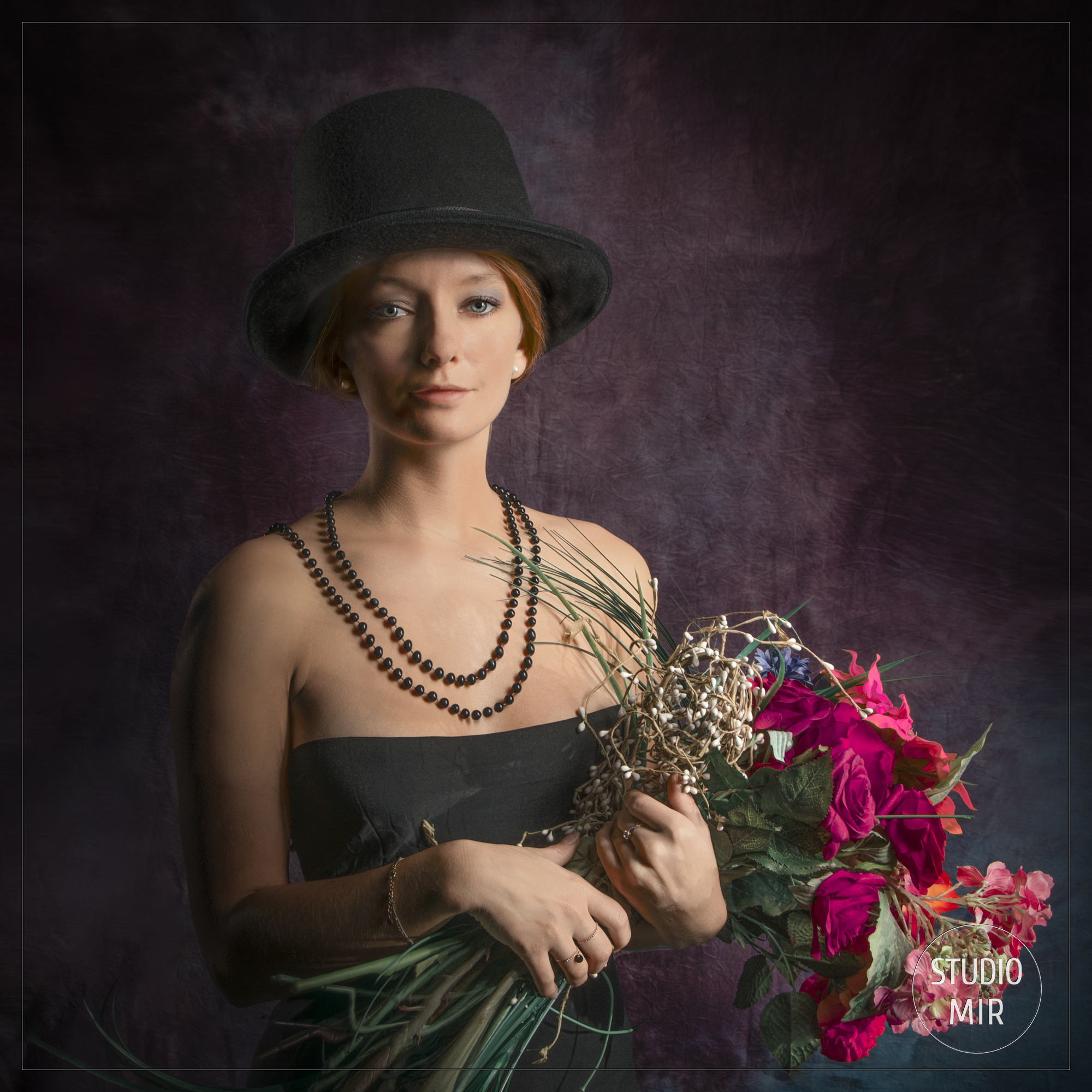 --MIR--2227-20003 Shooting photo modèle fleuri dans le Val-de-Marne