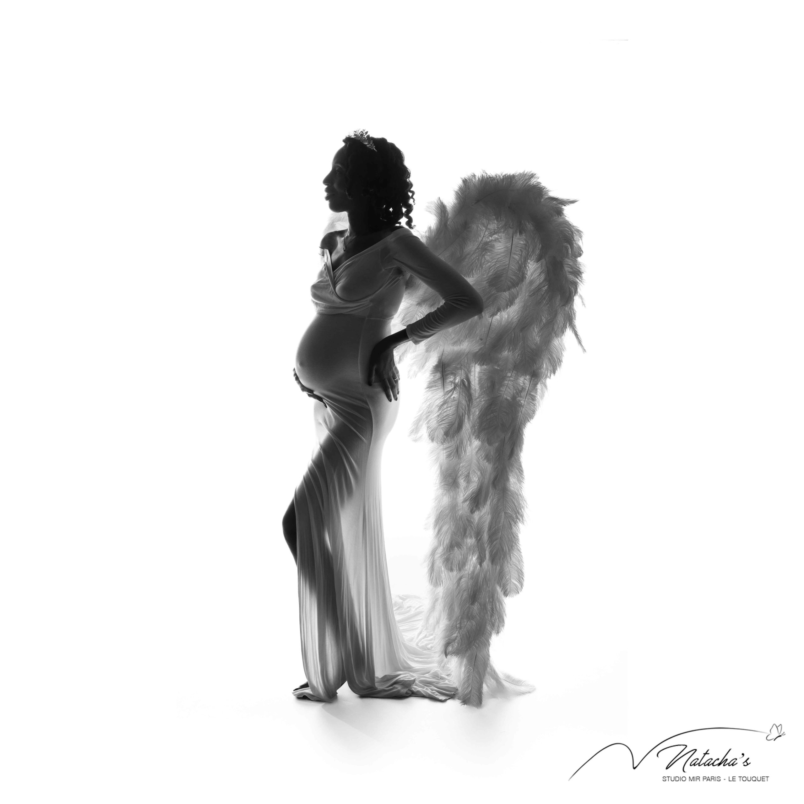 Studio-Mir-6 seance-future-maman-avec-ailes-dange-dans-le-val-de-marne