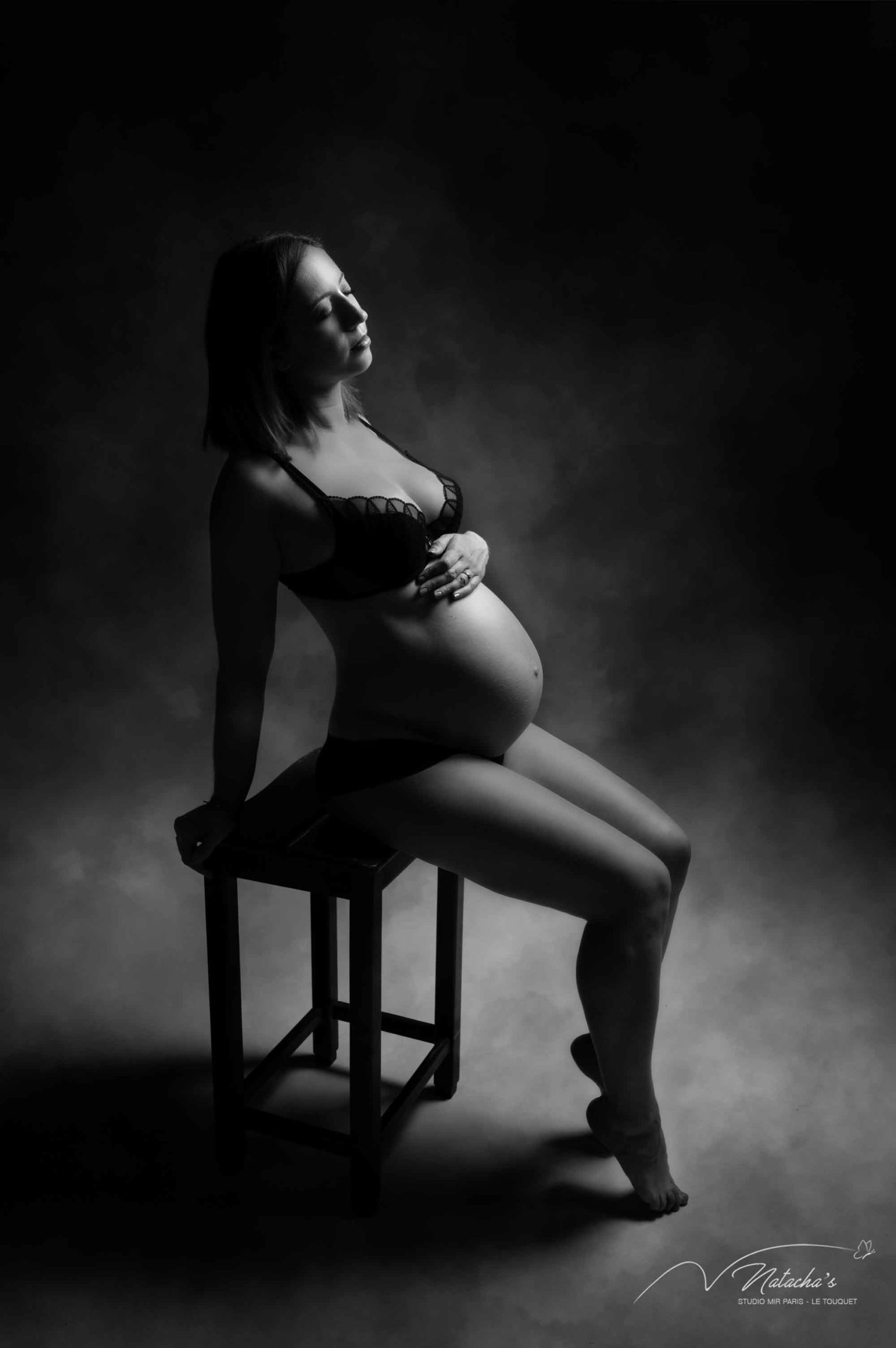 shooting-future-maman-noir-et-blanc-val-de-marne