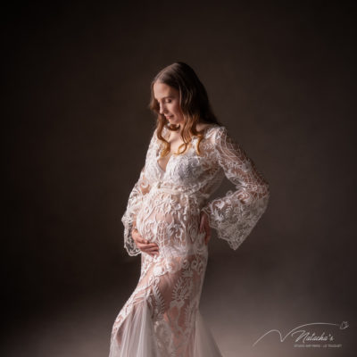 Photographe grossesse avec tenues en Ile-de-France