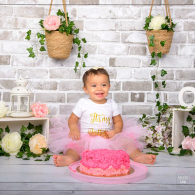Photographe smash the cake en IDF