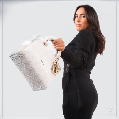 Séance photo packshot pour sac de luxe dans le 94